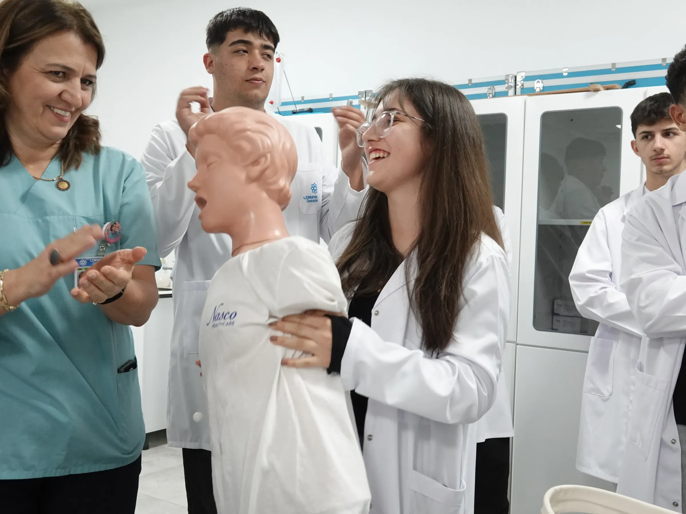 Malatya Doğanşehir Fen Lisesi Öğrencileri Beyaz Önlük Giydi