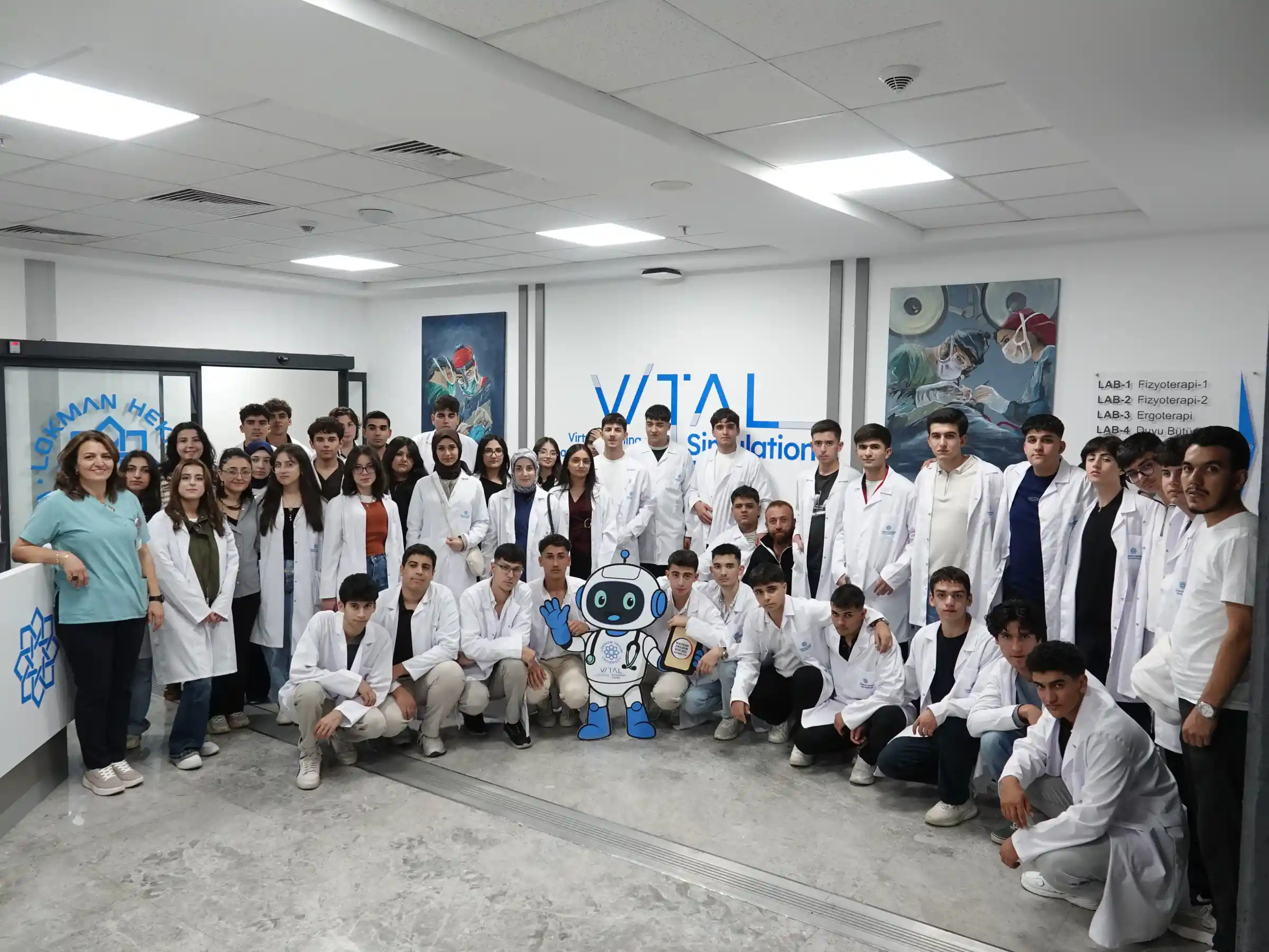 Malatya Doğanşehir Fen Lisesi Öğrencileri Beyaz Önlük Giydi