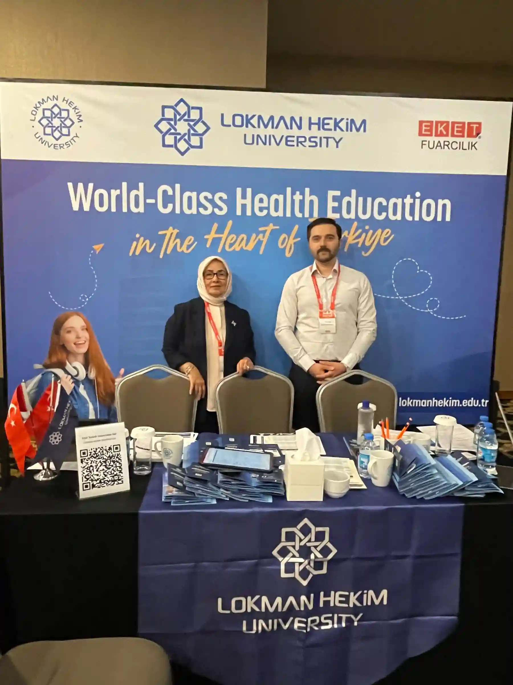 Lokman Hekim Üniversitesi Erbil Türk Üniversiteleri Fuarı 2026’da Aday Öğrencilerle Buluştu