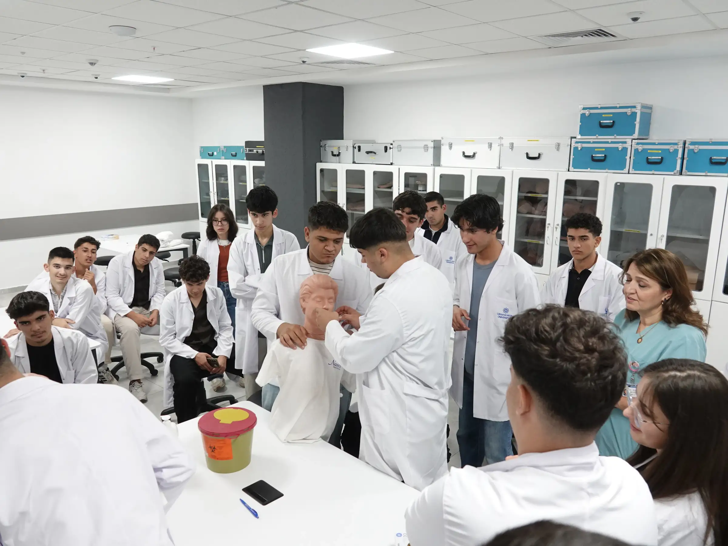 Malatya Doğanşehir Fen Lisesi Öğrencileri Beyaz Önlük Giydi