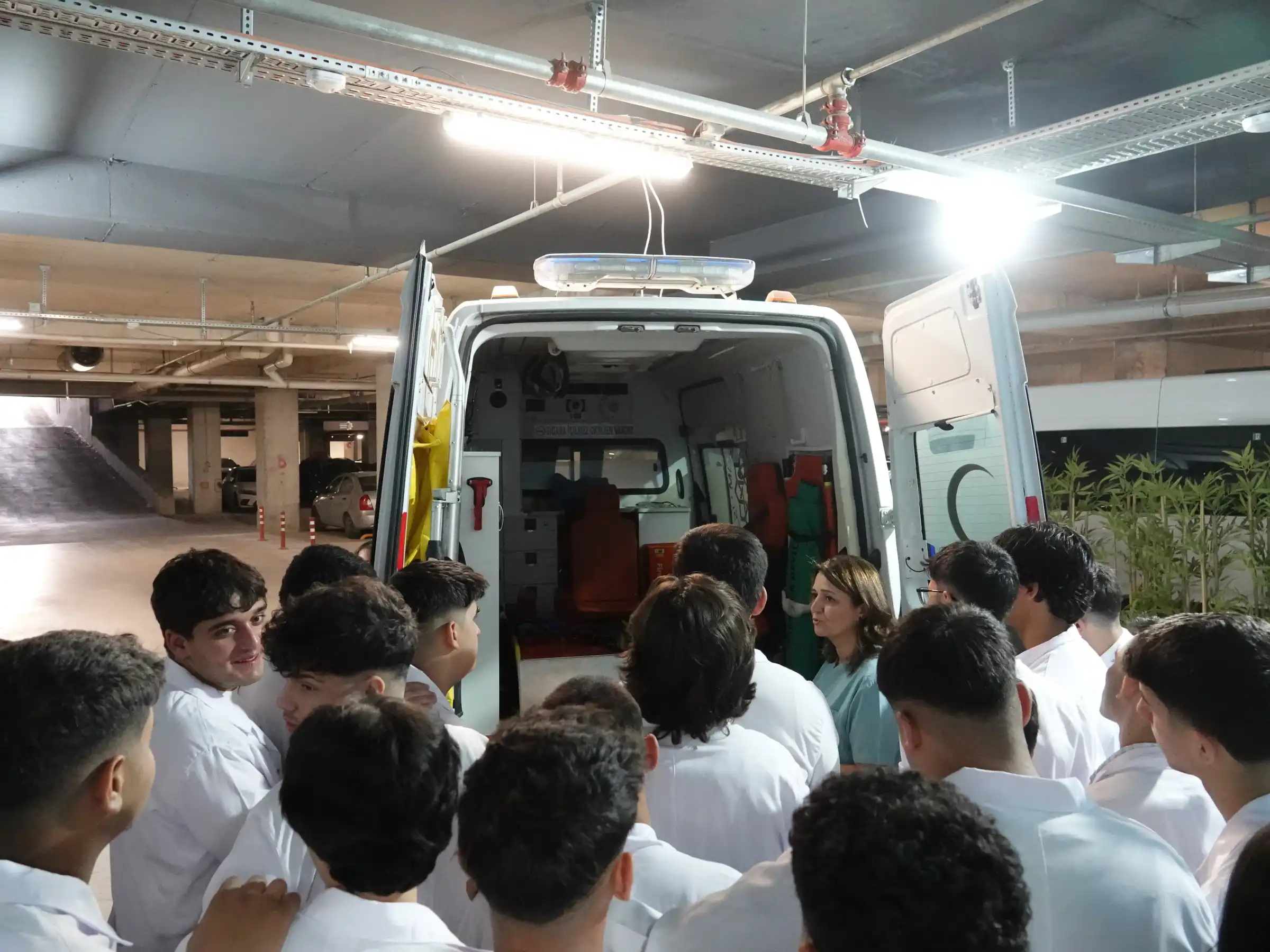 Malatya Doğanşehir Fen Lisesi Öğrencileri Beyaz Önlük Giydi