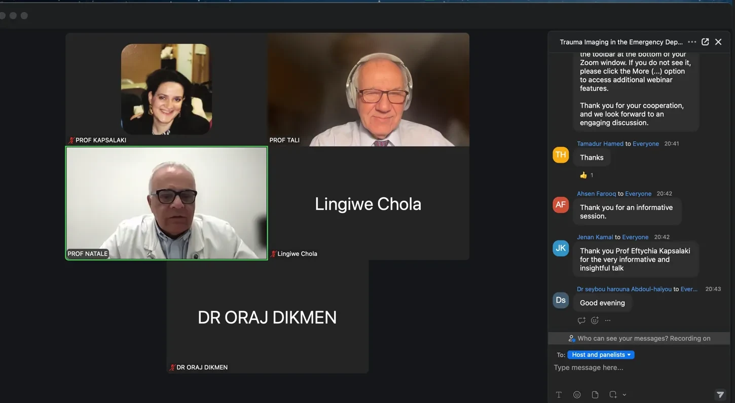 Prof. Dr. Turgut Tali, Uluslararası "Virtual Radiology Forum 2026" Etkinliğinde Oturum Başkanlığı Görevini Üstlend