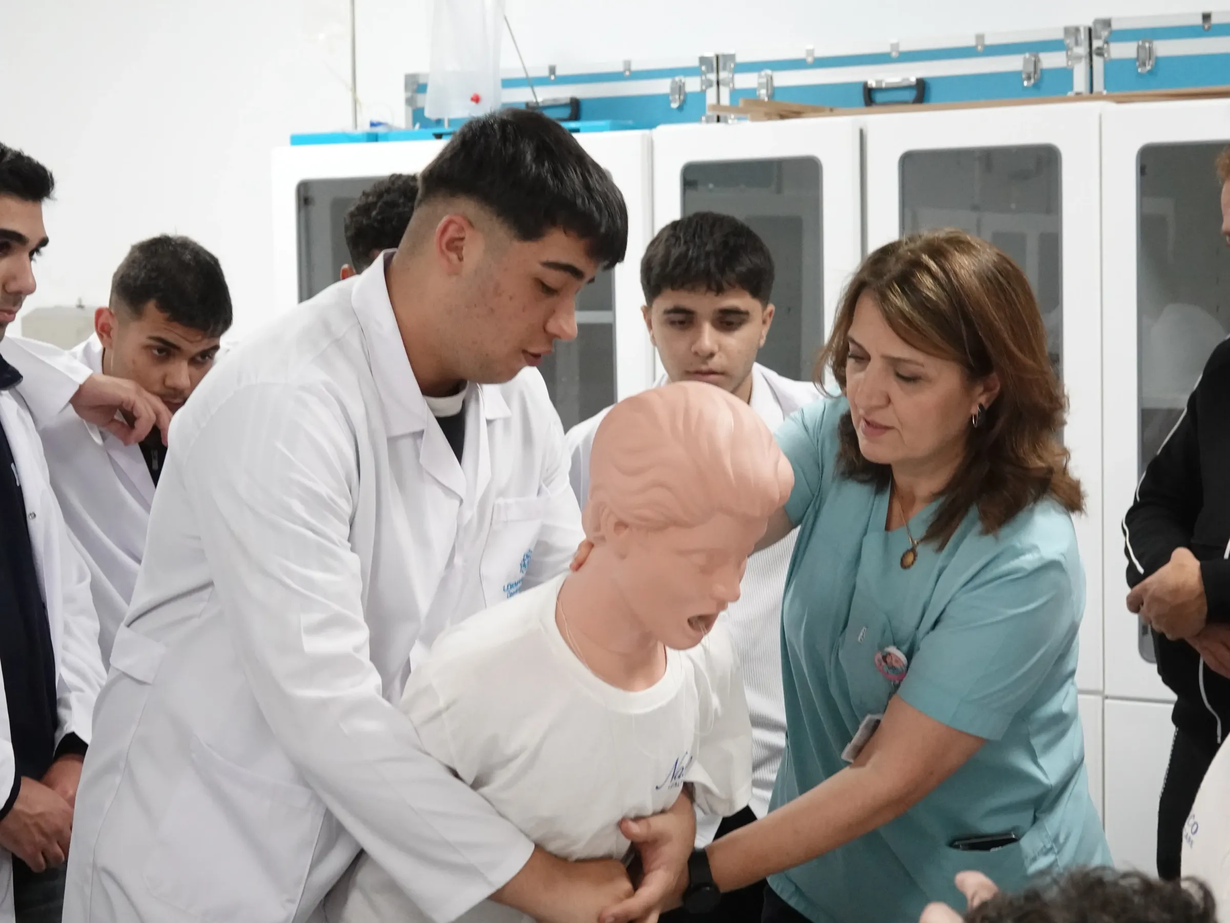 Malatya Doğanşehir Fen Lisesi Öğrencileri Beyaz Önlük Giydi